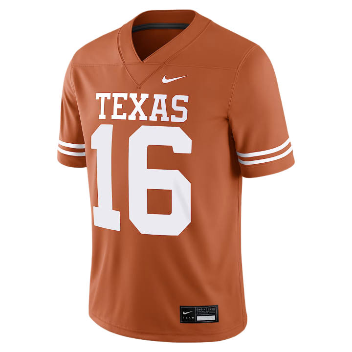 Nike Nike Rugby Jerseys Men's Orange V Neck Moderate