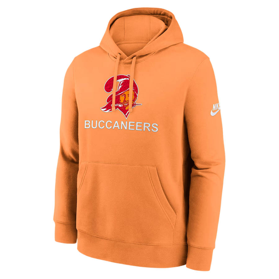 Nike Nike NFL Sweatshirts Men's Orange Hooded Non Detachable Moderate