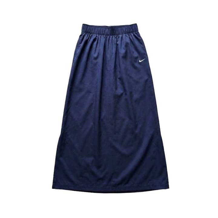Nike Nike Casual Long Skirts Women's Midnight Blue/Sail White Moderate Long Skirt Other