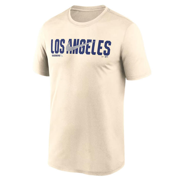 Nike Nike Dri Fit T Shirts Men's Cream Crew Neck Moderate