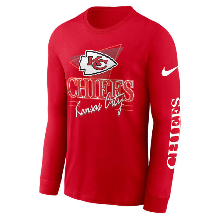 Nike Nike NFL T Shirts Men's Red Crew Neck Moderate