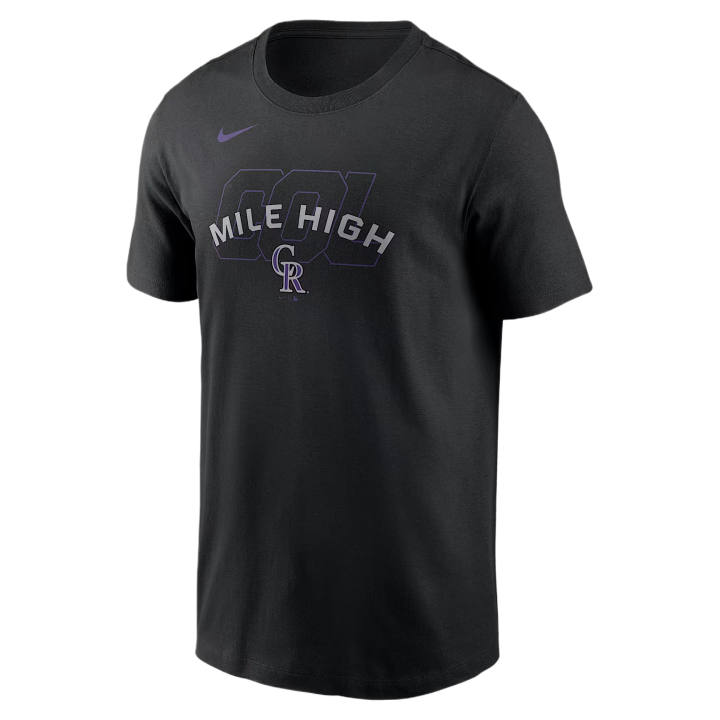 Nike Nike T Shirts Men's Black Crew Neck Moderate