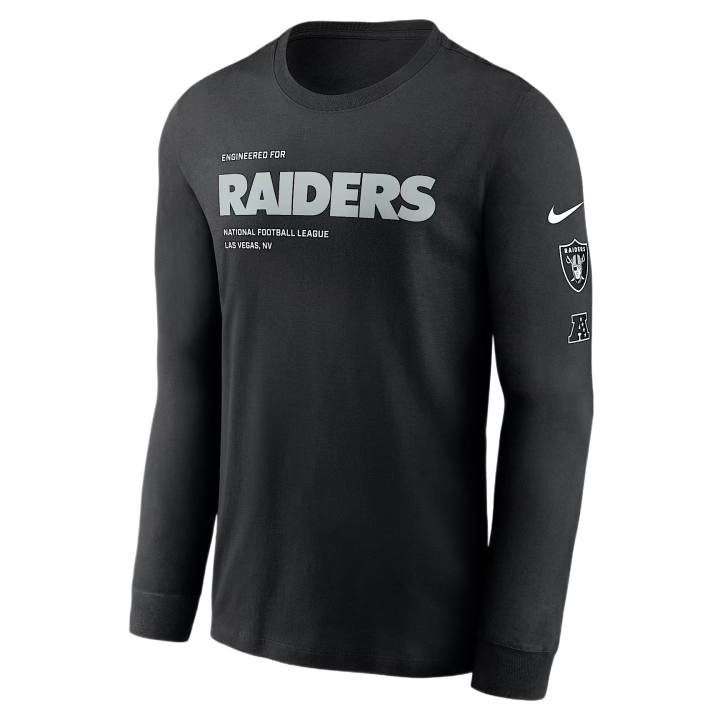Nike Nike NFL T Shirts Men's Black Crew Neck