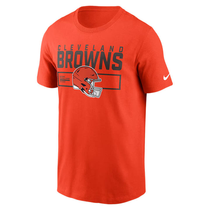 Nike Nike NFL T Shirts Men's Orange Crew Neck Moderate