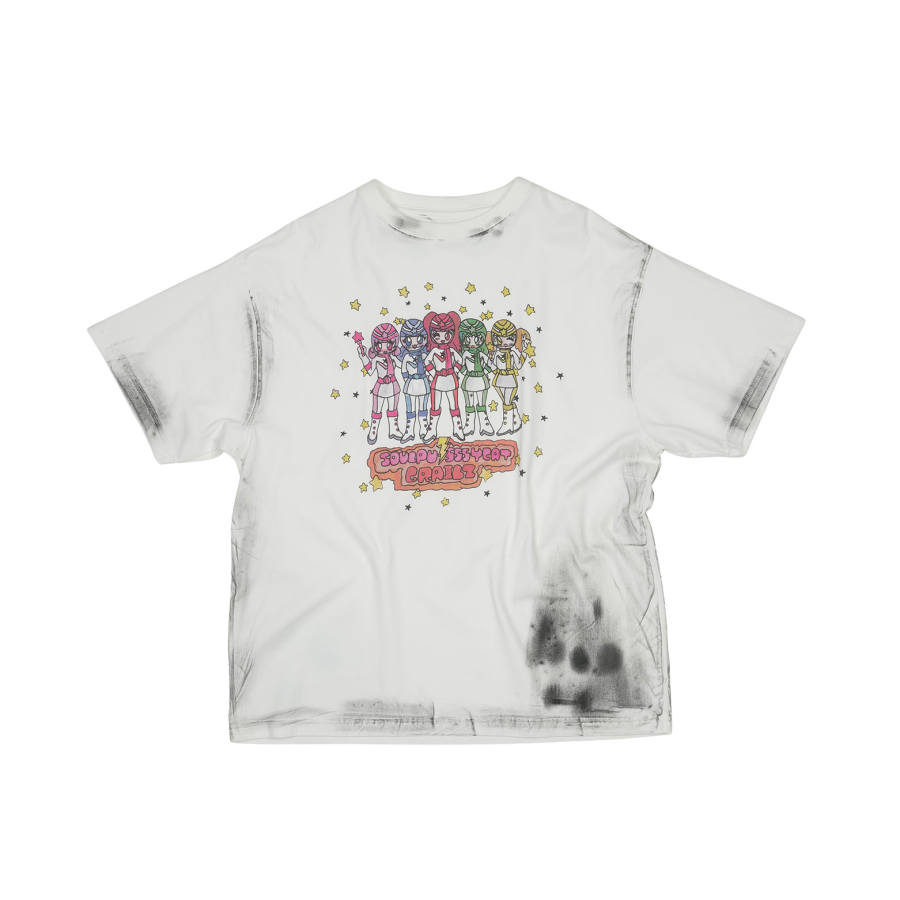 GRAILZ T Shirts Women's White Crew Neck