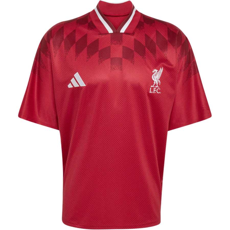Adidas Adidas X LIVERPOOL FC Liverpool Soccer Jerseys Men's Chestnut Red V Neck Moderate