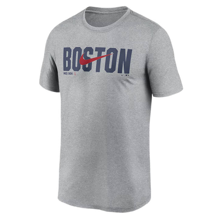 Nike Nike Dri Fit T Shirts Men's Gray Heather Crew Neck Moderate