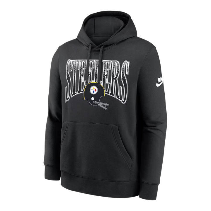 Nike Nike NFL Sweatshirts Men's Black Hooded Non Detachable Moderate