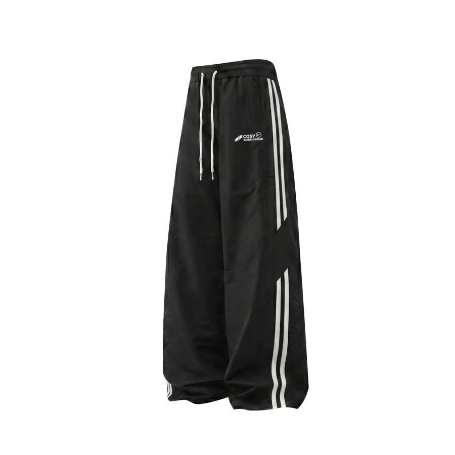 WARRIOR WARRIOR Casual Pants Unisex Thin Straight Fit Pants