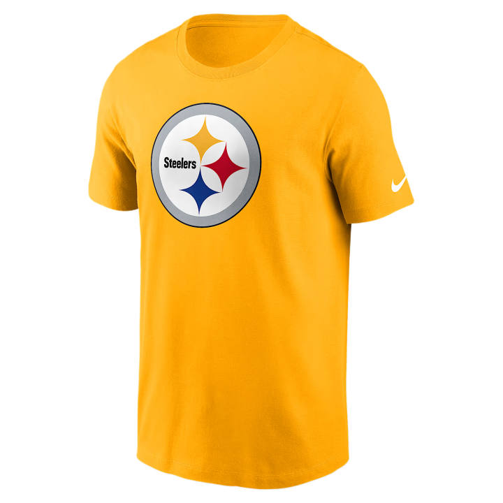 Nike Nike NFL T Shirts Men's Gold Crew Neck Moderate