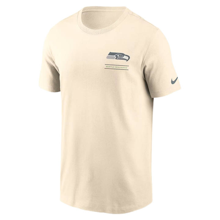 Nike Nike NFL T Shirts Men's Natural Crew Neck Moderate