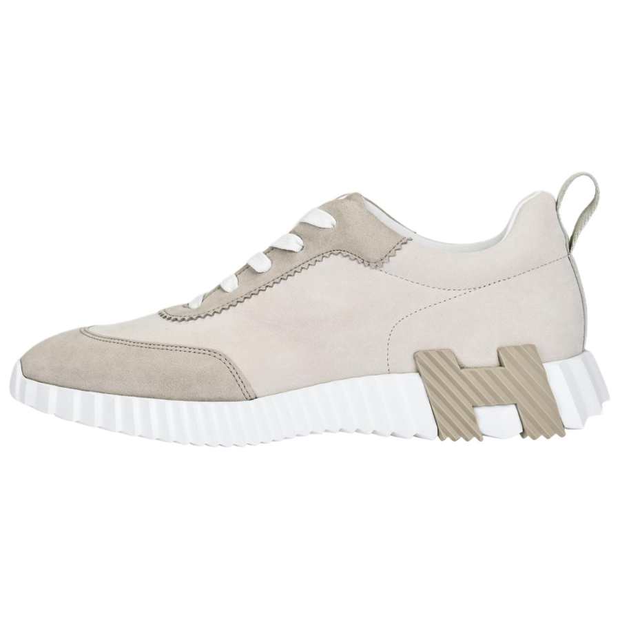 HERMES HERMES Bouncing Low top Casual Shoes Men's Beige