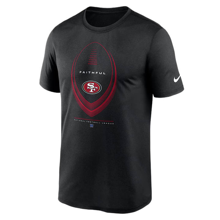 Nike Nike Dri Fit T Shirts Men's Black Crew Neck Moderate
