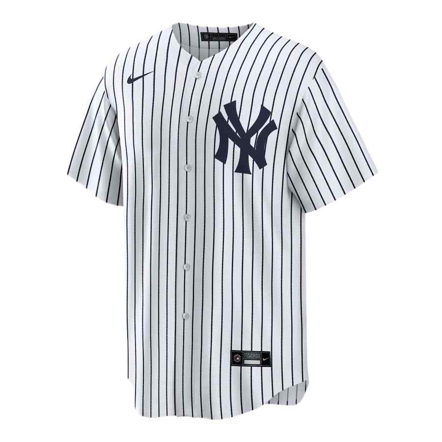 Nike Nike New York Yankees Sportswear Men's White V Neck Moderate