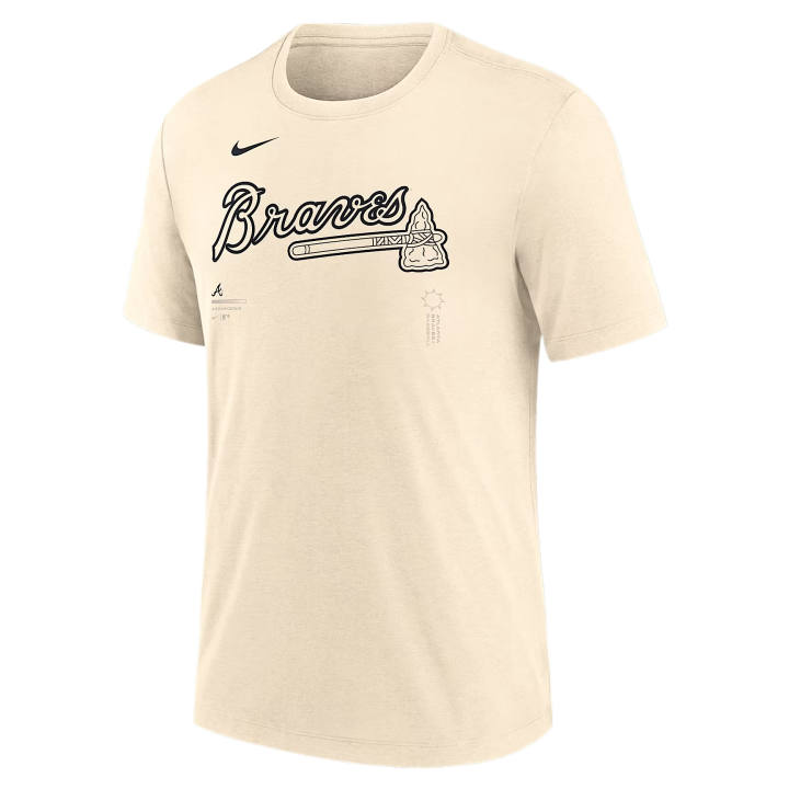 Nike Nike T Shirts Men's Natural Crew Neck Moderate