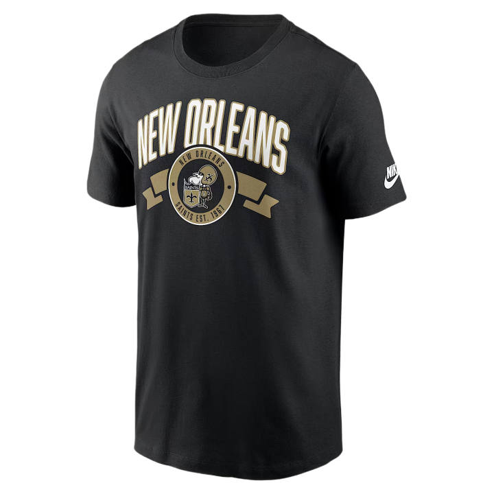 Nike Nike T Shirts Men's Black Crew Neck Moderate