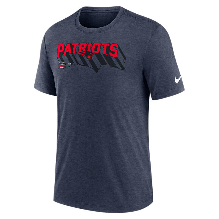 Nike Nike NFL T Shirts Men's Marine Heather Crew Neck