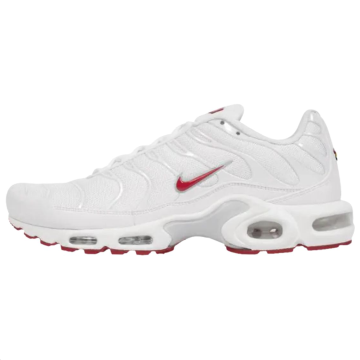 Nike Nike Air Max Plus Running Shoes Men's White Red