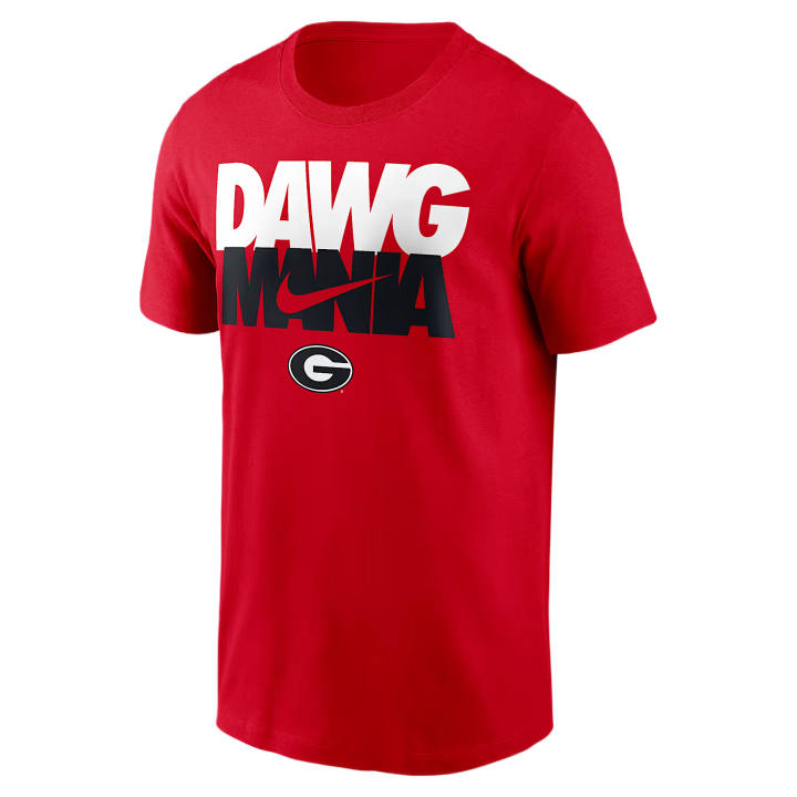 Nike Nike College T Shirts Men's Red Crew Neck