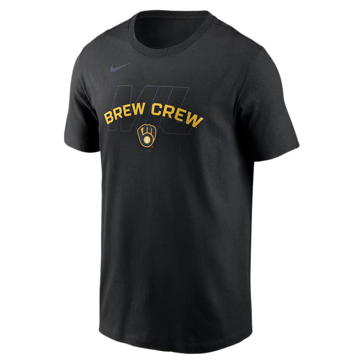 Nike Nike T Shirts Men's Black Crew Neck Moderate