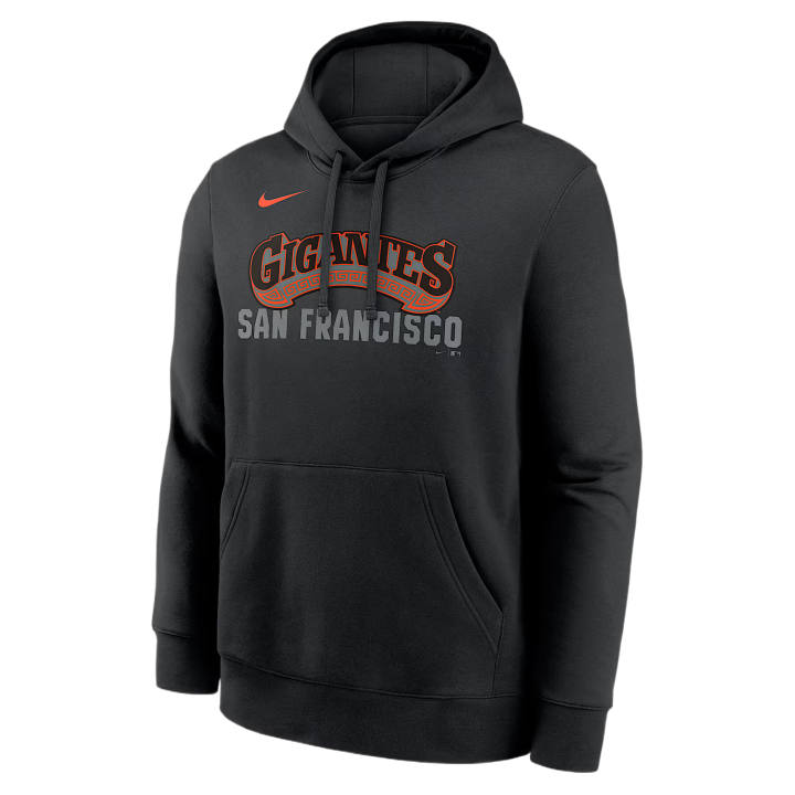 Nike Nike X MLB Sweatshirts Men's Black Hooded Non Detachable Moderate