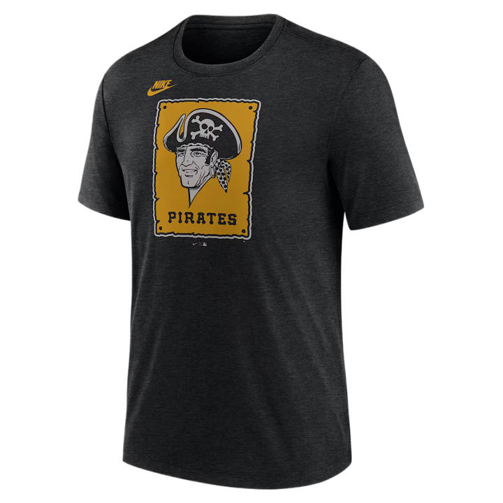 Nike Nike T Shirts Men's Black Heather Crew Neck Moderate