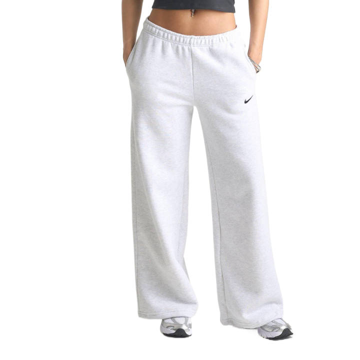 Nike Nike Casual Pants Women's Birch Heather Black Moderate Wide Leg Pants