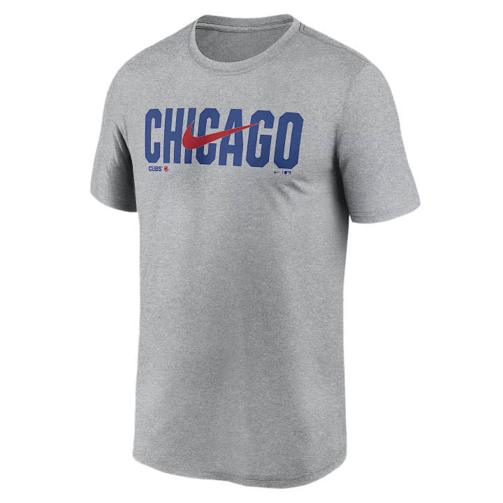 Nike Nike Dri Fit T Shirts Men's Gray Heather Crew Neck Moderate