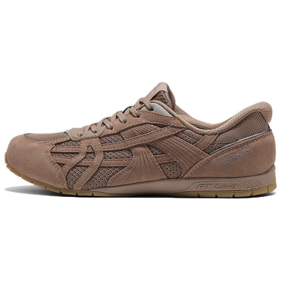 Skechers German Army Trainers Women's Low Top Power Brown