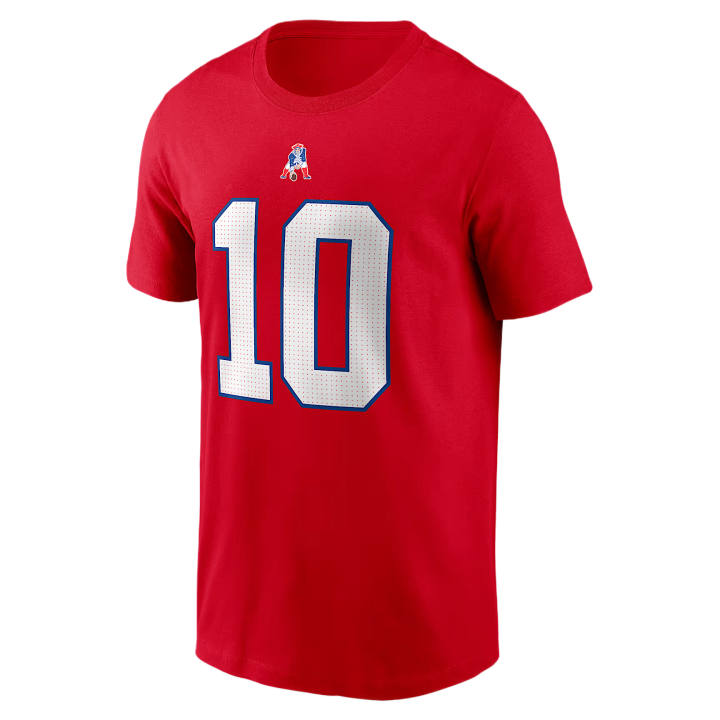 Nike Nike NFL T Shirts Men's Red Crew Neck