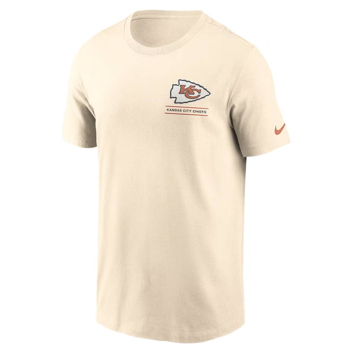 Nike Nike NFL T Shirts Men's Natural Crew Neck Moderate