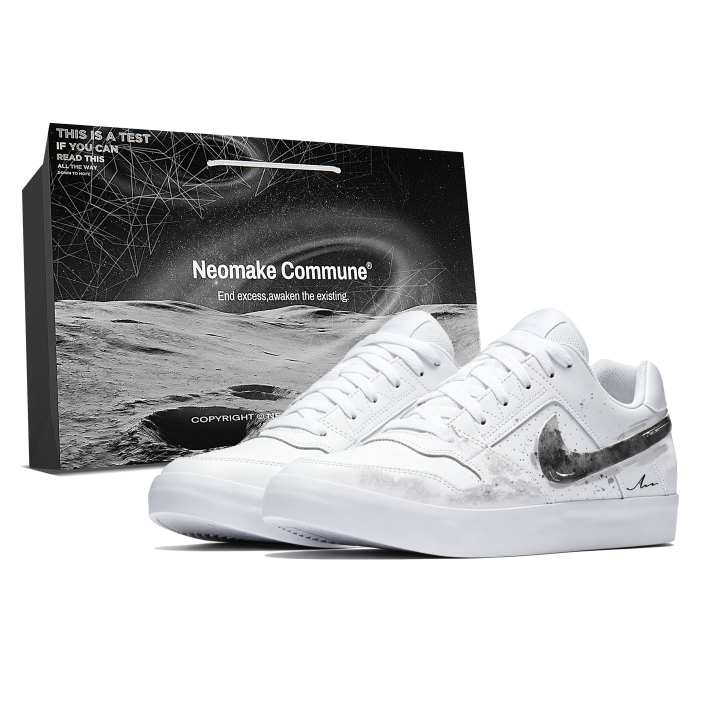 Nike Nike SB Delta Skateboard Shoes Unisex Low Top Black White Gray