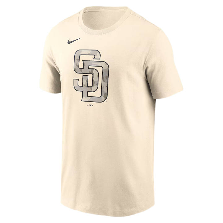 Nike Nike X MLB T Shirts Men's Cream Crew Neck Moderate
