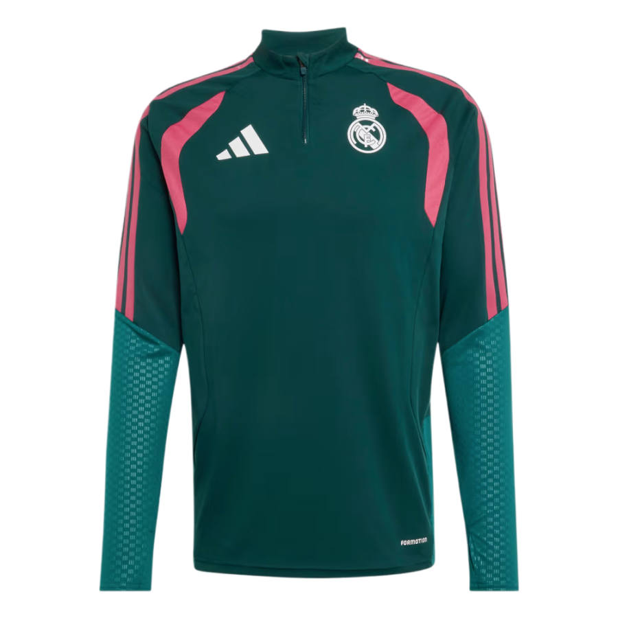 Adidas Adidas Real Madrid Soccer Jerseys Men's Aurora Ivy/Wild Pink Turtleneck Moderate