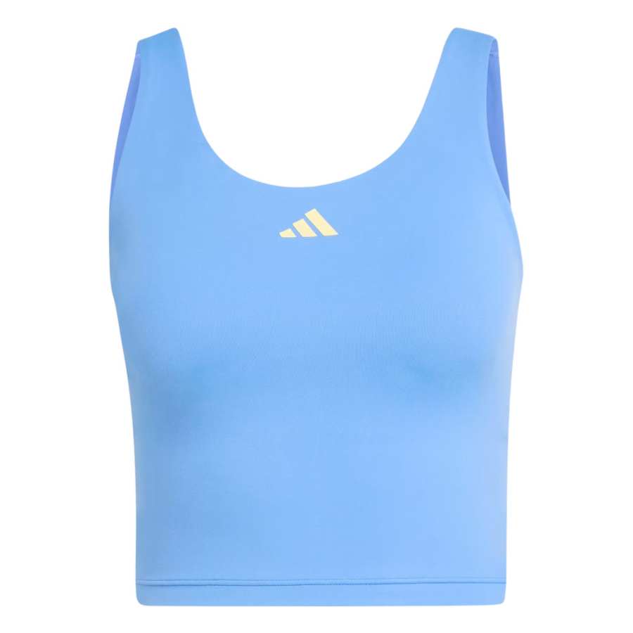 Adidas Adidas 3 Stripes Yoga Tank Tops Women's Blue Fusion Moderate