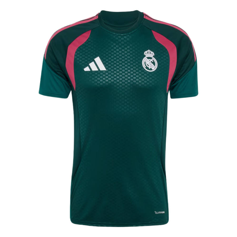 Adidas Adidas Real Madrid Soccer Jerseys Men's Aurora Ivy/Wild Pink Crew Neck Moderate