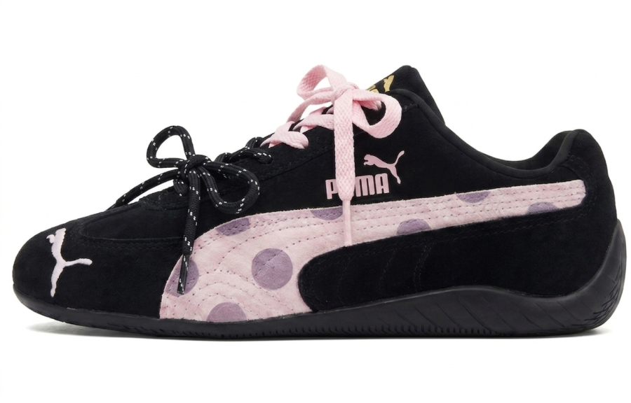 PUMA Speedcat Casual Shoes Unisex Low Top Black/Pink/Purple