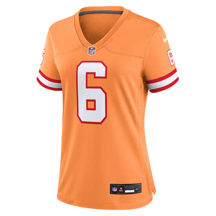 Nike Nike Rugby Jerseys Women's Sports Orange V Neck Moderate