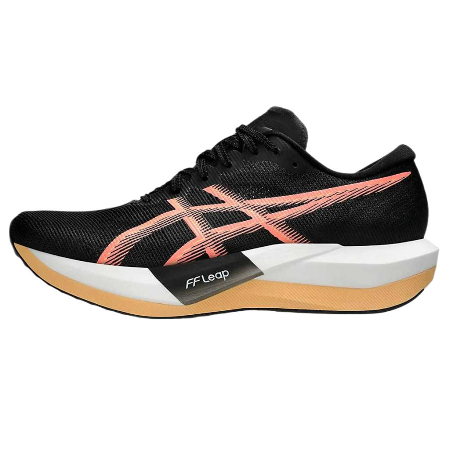 ASICS MAGIC SPEED 5 Running Shoes Men's Low Top Black Coral/Sun Coral