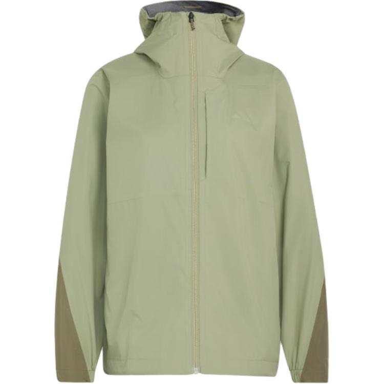 Adidas TERREX Windbreaker Jackets Women's Olive Green Moderate