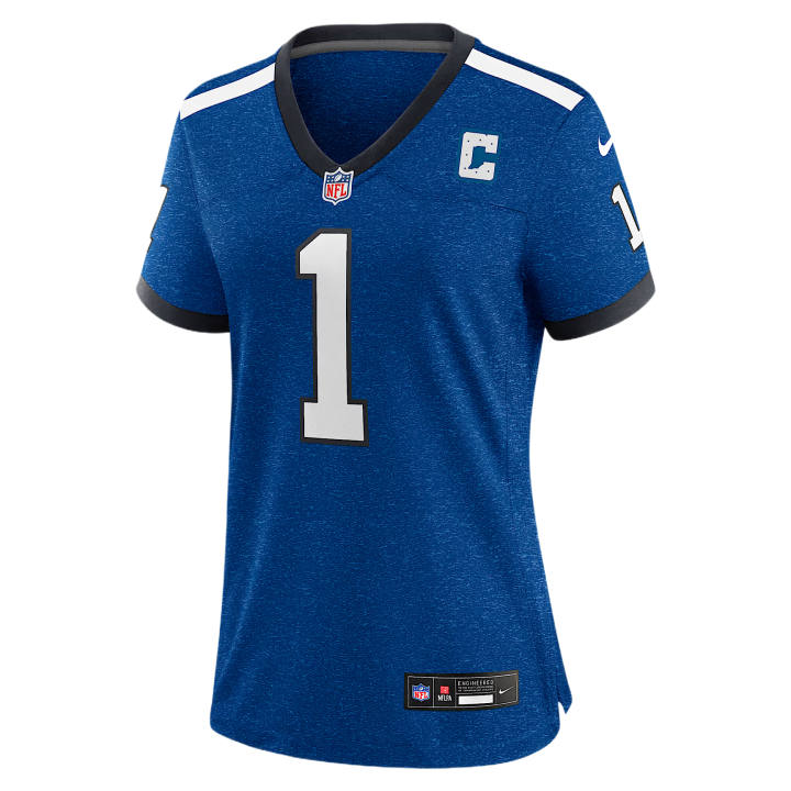 Nike Nike Rugby Jerseys Women's Royal Blue Heather V Neck Moderate