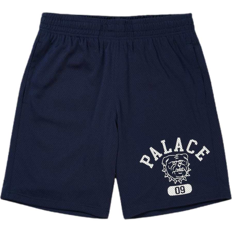 PALACE SS26 BULLDOG MESH SHORT NAVY Casual Shorts Unisex