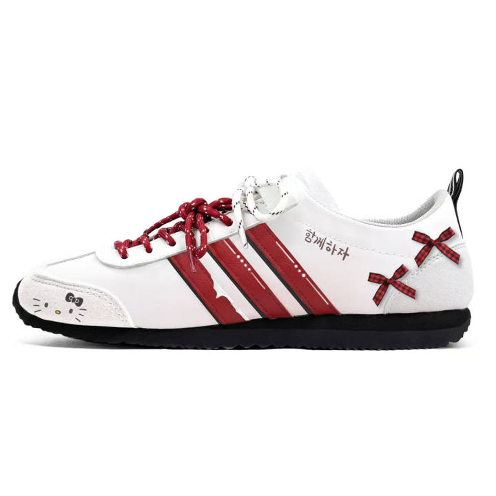 Adidas Adidas VS JOG 2.0 German Army Trainers Unisex Low Top Red