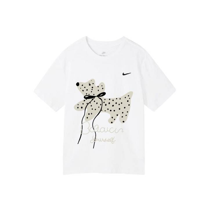 Nike Nike Sportswear T Shirts Unisex White Crew Neck Moderate