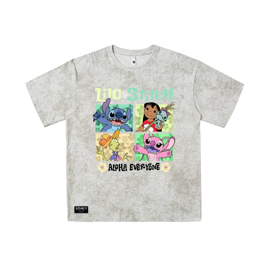 Disney T Shirts Unisex Crew Neck Moderate Straight Fit
