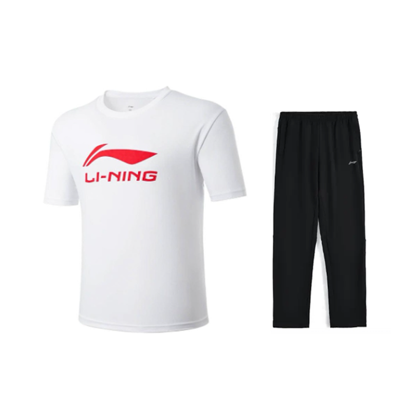 Li-Ning Li Ning Casual Sportswear Men's Crew Neck Moderate