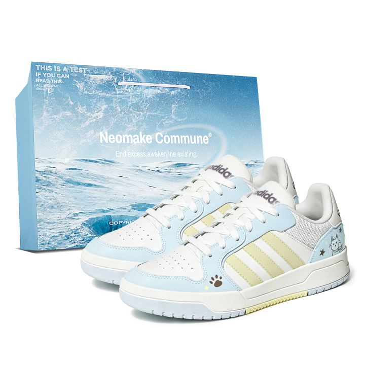 Adidas Adidas ENTRAP Skateboard Shoes Unisex Low Top Yellow