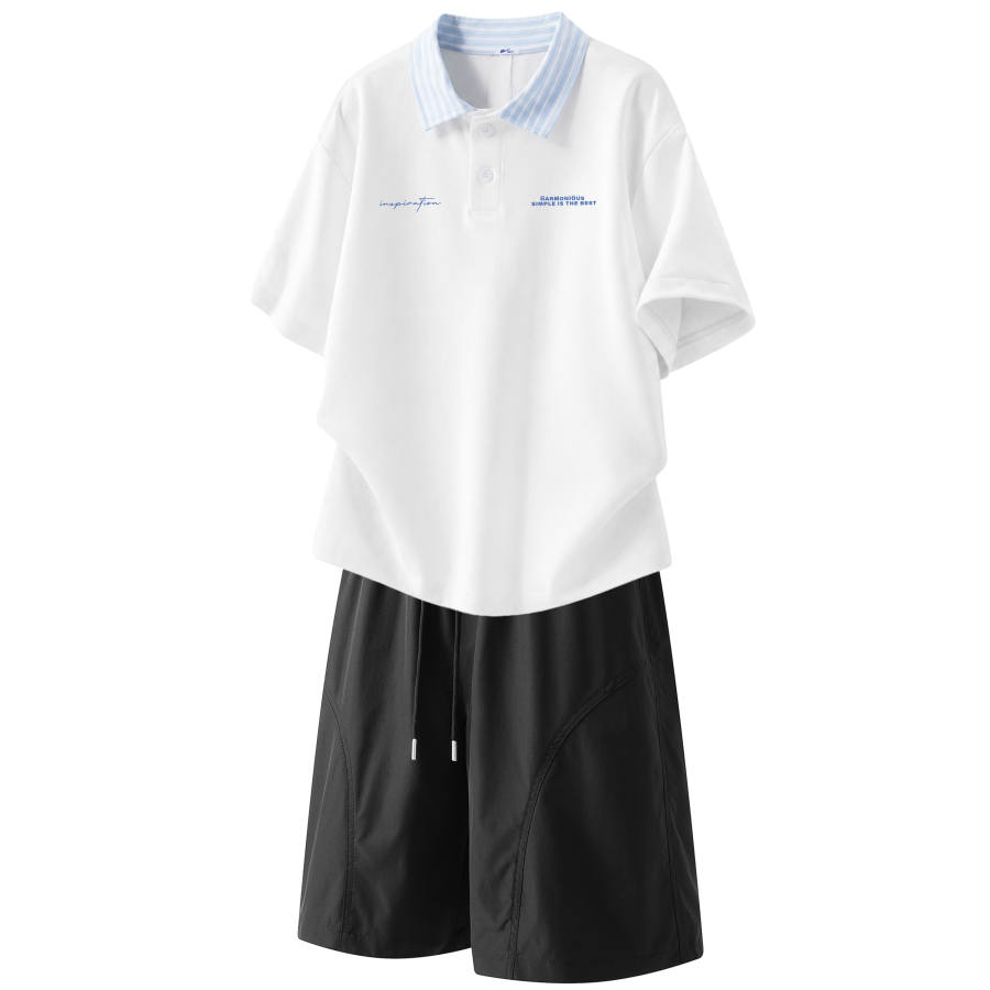 WARRIOR Casual Sportswear Unisex Polo Collar Moderate