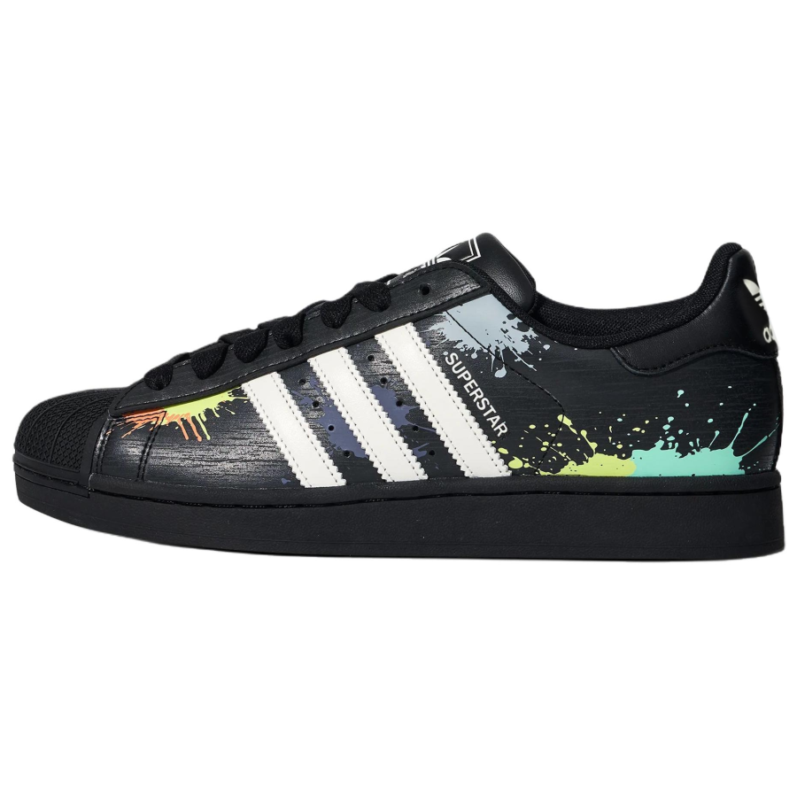 Adidas Originals Superstar 2 Skateboard Shoes Unisex Low Top Black