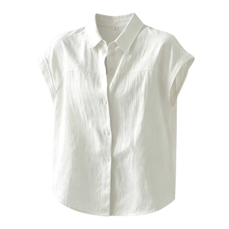 Sugarfunk Sugarfunk Shirts Women's Lapel Thin Straight Fit